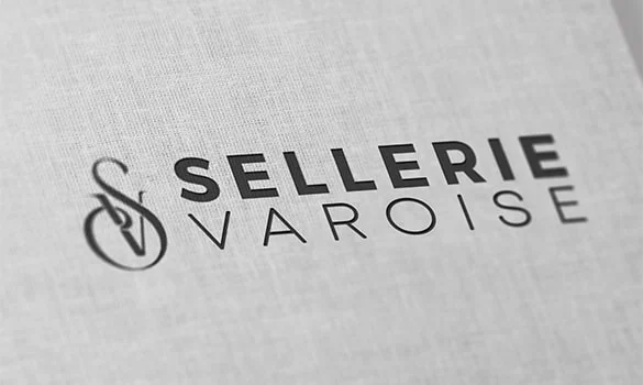 Création logo personnalisé : La Sellerie Varoise